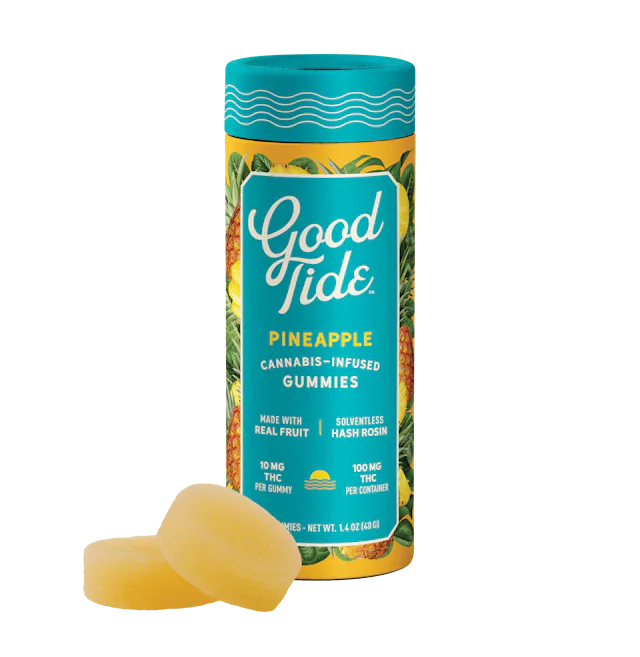 Good Tide | Gummy | 10pk | Rosin UPLIFTING Pineapple