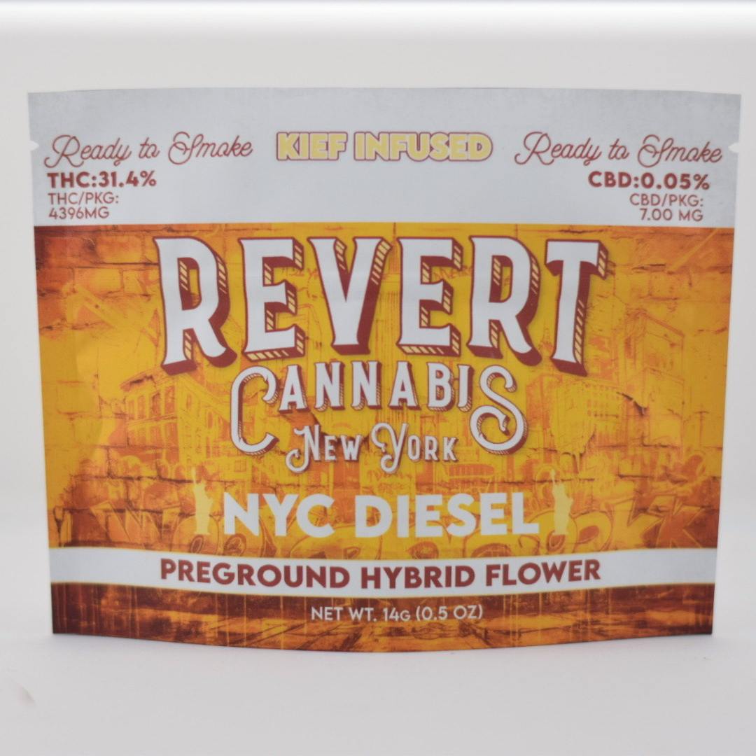 NYC Diesel - Kief Infused Ground Flower