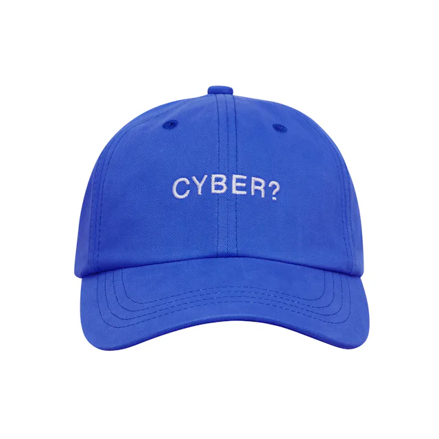 SOFACLUB Hat | Blue “Cyber?"