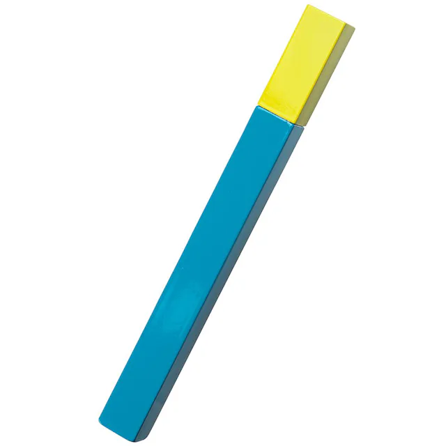 Tsubota Pearl “Queue" Petrol Lighter (TURQUOISE/YELLOW)
