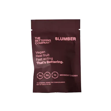 The Bettering Company | Gummy | 10pk | 100mg | SLUMBER Midnight Cherry
