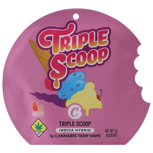 LW - Triple Scoop / Natural Terps Cart