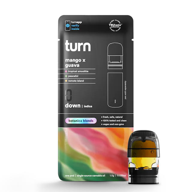 Turn | Vape | 1g Pod | Mango x Guava