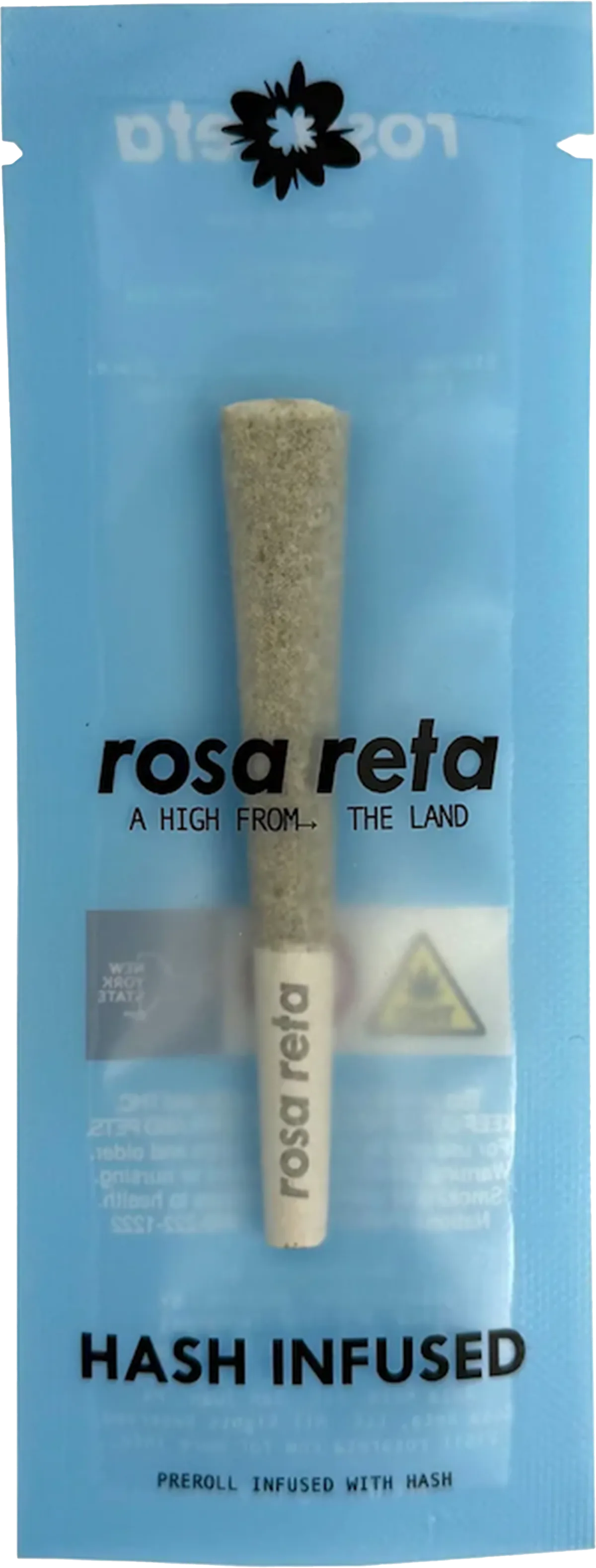 Rosa Reta | Preroll | .5g | Hash Infused Melo Flow