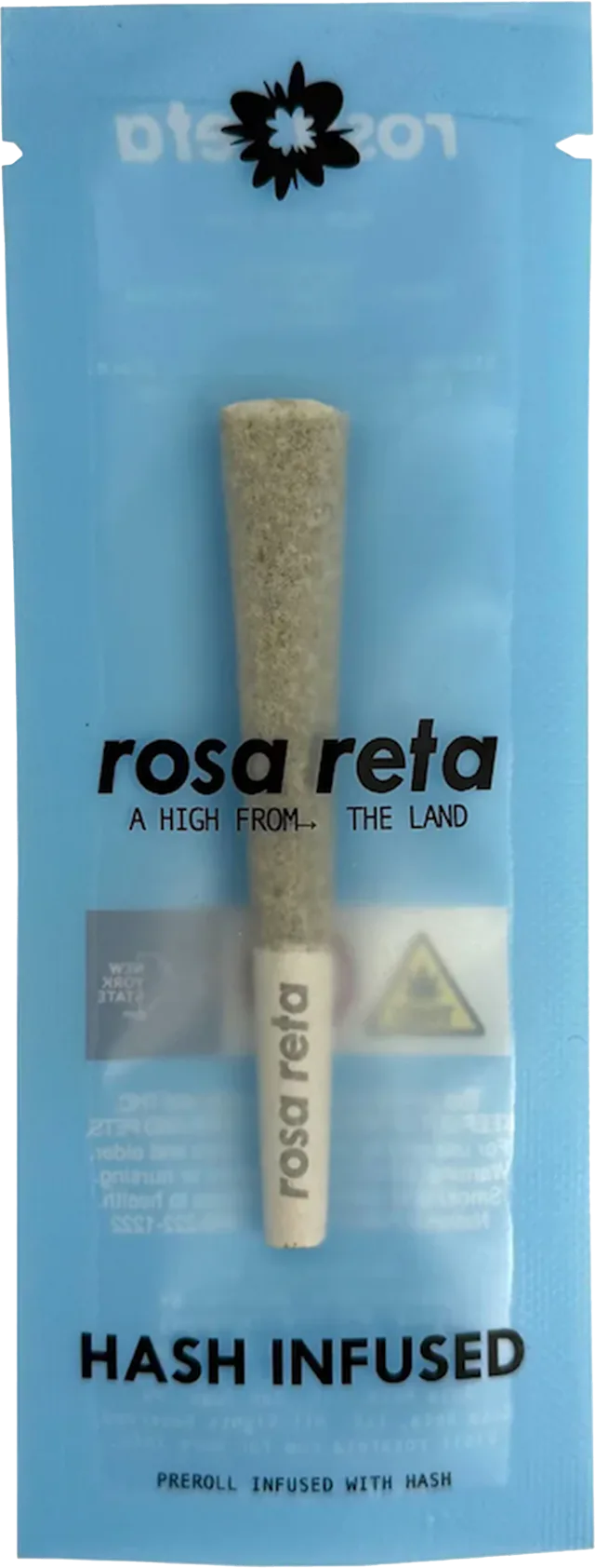 Rosa Reta | Preroll | .5g | Hash Infused Melo Flow