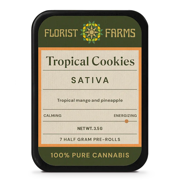 Florist Farms | Preroll | 7pk | 3.5g | Tropical Cookies