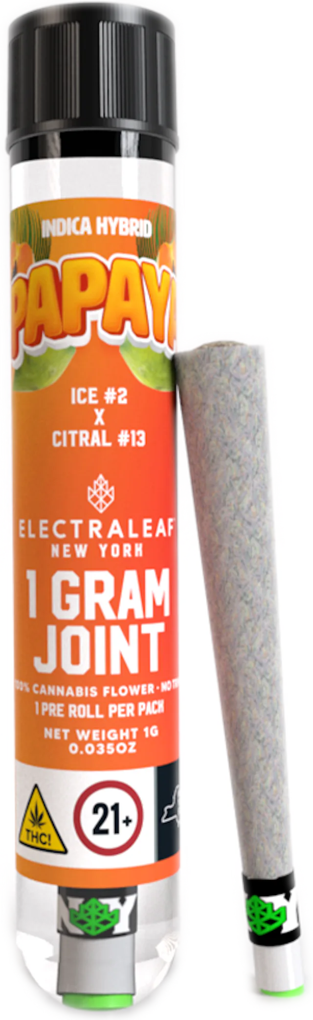 Electraleaf | Preroll | 1g | Papaya