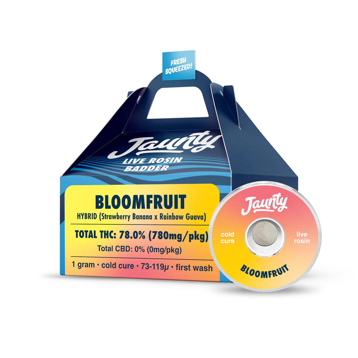 Jaunty | Cold Cure Live Rosin Badder | 1g | BloomFruit