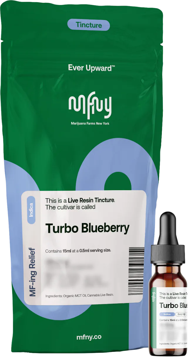 MFNY | Tincture | Live Resin Turbo Blueberry