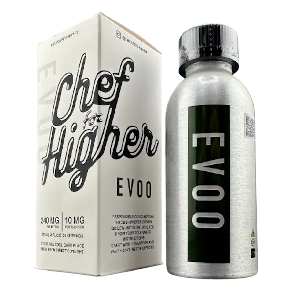 Chef For Higher | Oil | 240mg | Extra Virgin Olive Oil