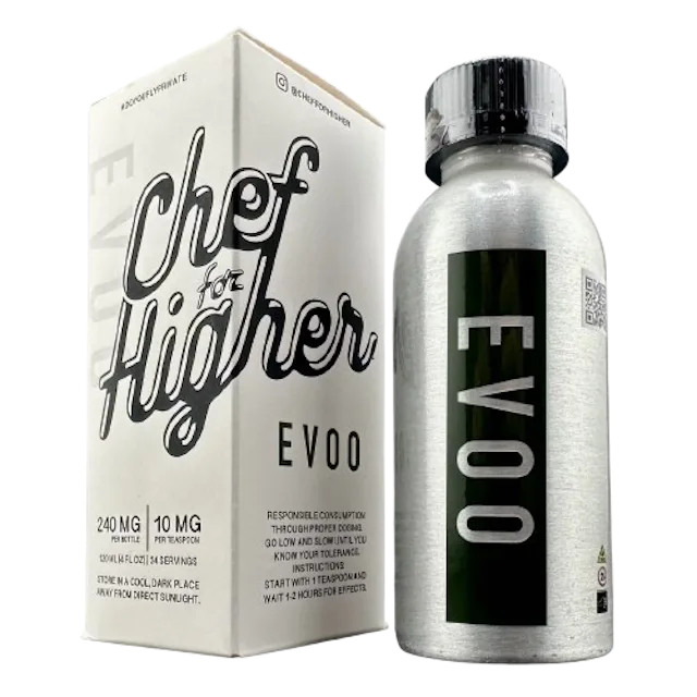 Chef For Higher | Oil | 240mg | Extra Virgin Olive Oil