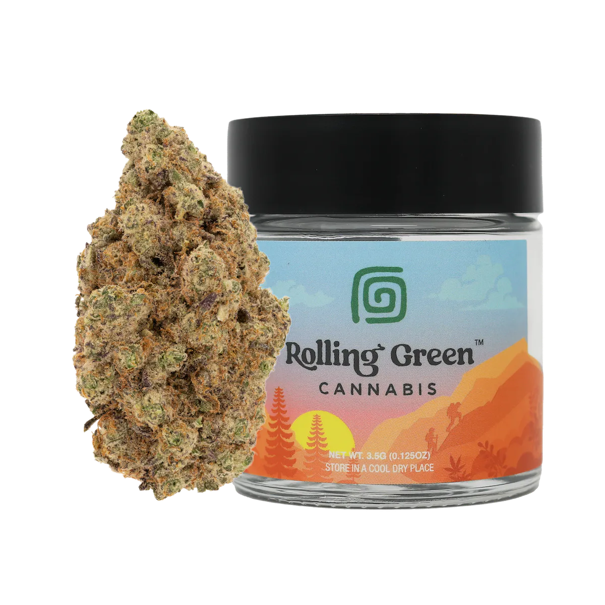Rolling Green | Flower | Standard Jar | 3.5g | Devil’s Soap