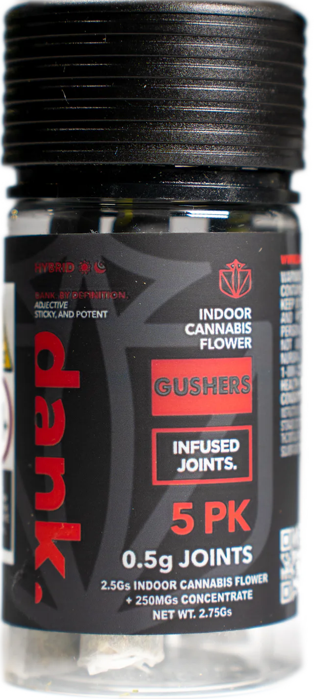 Dank | Preroll | 5pk | 2.75g | Infused Gushers