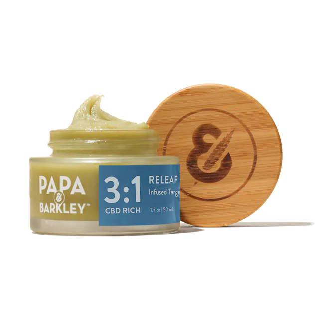 Papa & Barkley | Solventless Topical | 50ml | CBD Rich | 450mg CBD : 150mg THC