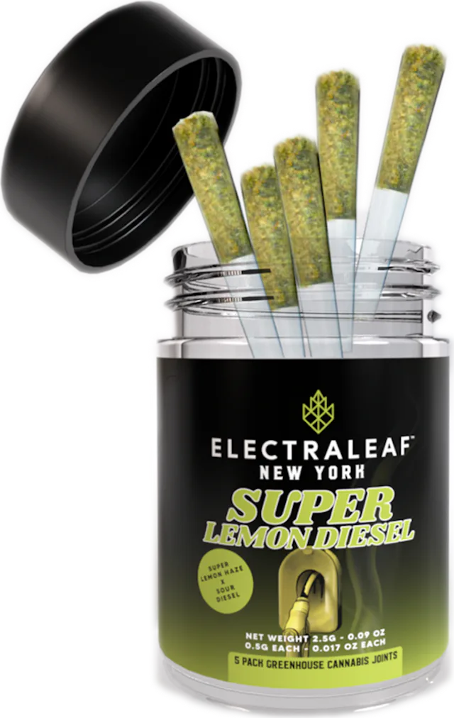 Electraleaf | Preroll | 5pk | 2.5g | Super Lemon Diesel