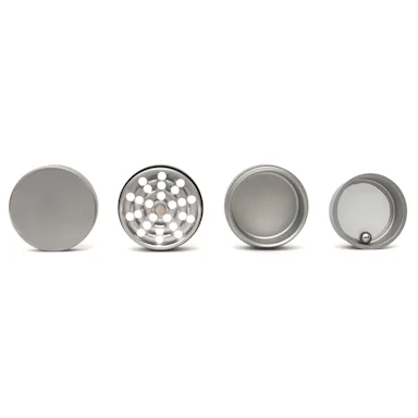 SOFACLUB 4-piece Stainless Steel Grinder