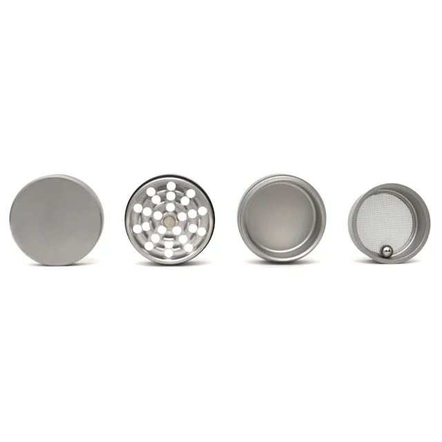 SOFACLUB 4-piece Stainless Steel Grinder