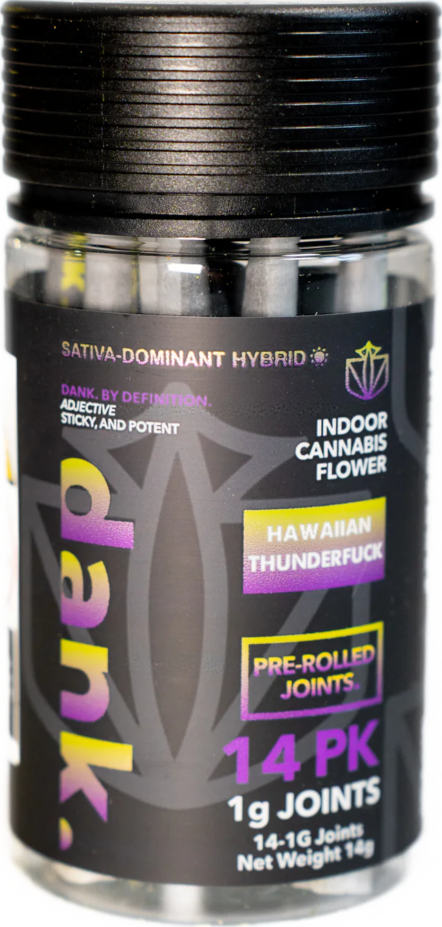 Dank | Preroll | 14pk | 14g | Hawaiian Thunderfuck