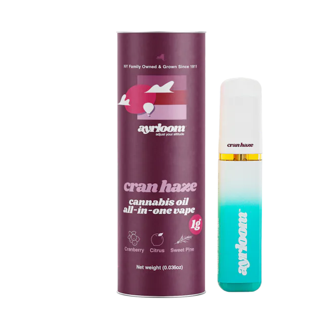Ayrloom | Vape | 1g AIO | Cran Haze