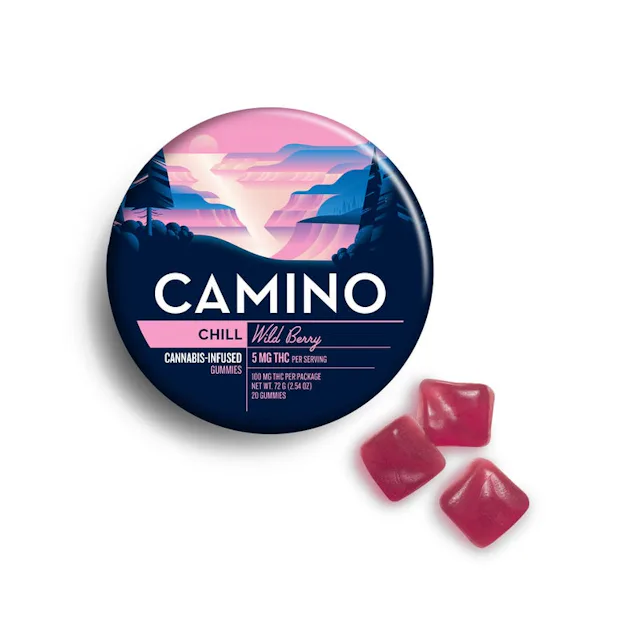 Camino | Gummy | 20pk | 100mg | CHILL Wild Berry