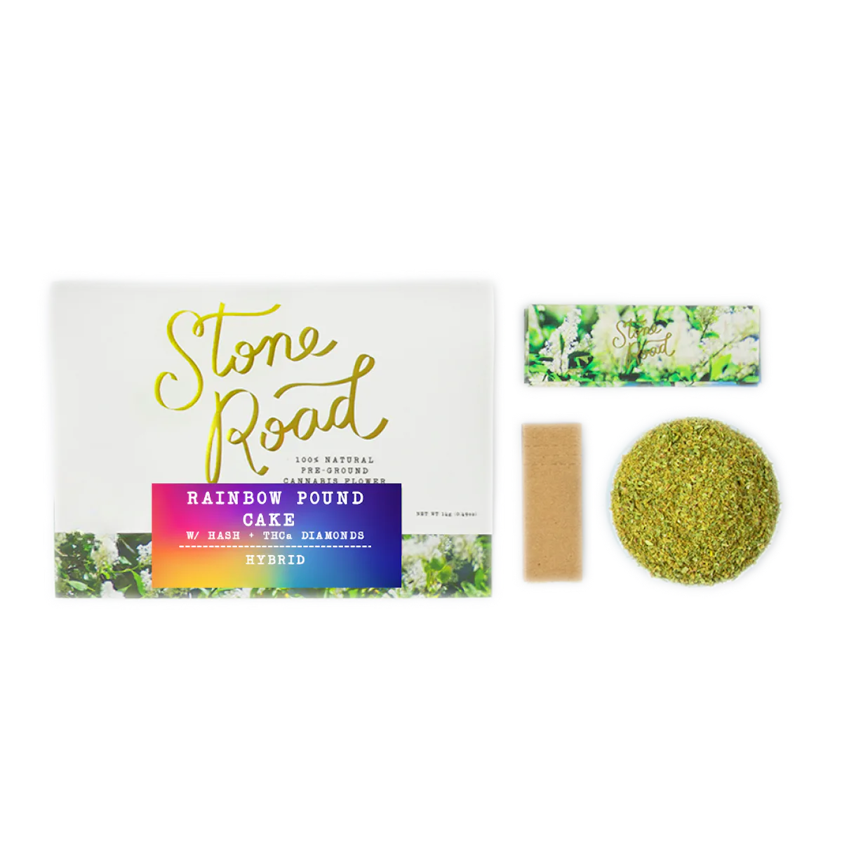 Stone Road | Flower | 14g | Infused Pre-Ground - Rainbow Pound Cake