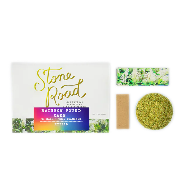 Stone Road | Flower | 14g | Infused Pre-Ground - Rainbow Pound Cake