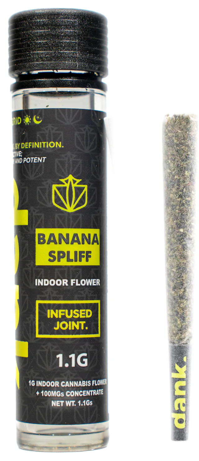 Dank | Preroll | 1.1g | Infused Banana Spliff