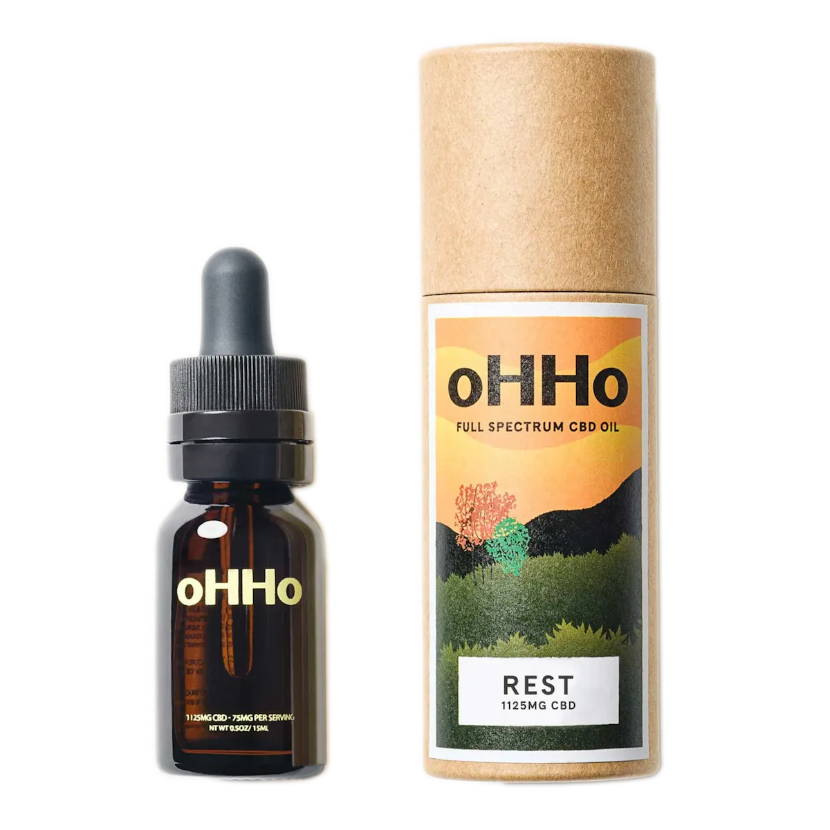 OHHO | Tincture | 1125mg | Full Spectrum CBD Rest