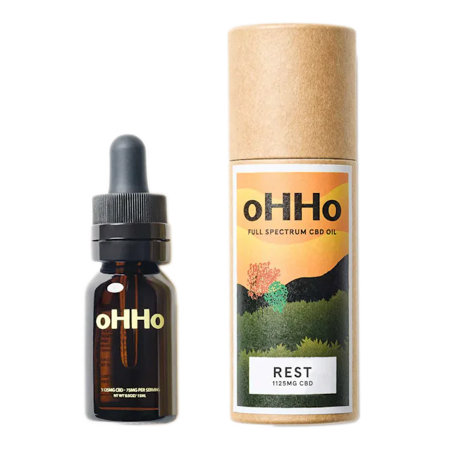 OHHO | Tincture | 1125mg | Full Spectrum CBD Rest