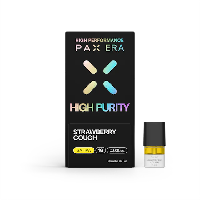 Pax | Vape | 1g Pod | High Purity Strawberry Cough