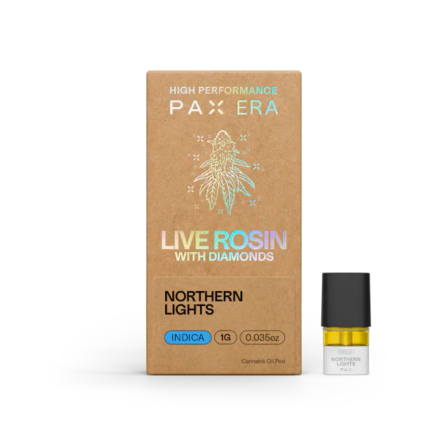 Pax | Vape | 1g Pod | Live Rosin & Diamonds Northern Lights