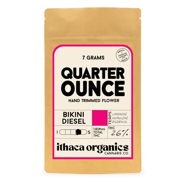 Ithaca Organics | Flower | 7g | Bikini Diesel