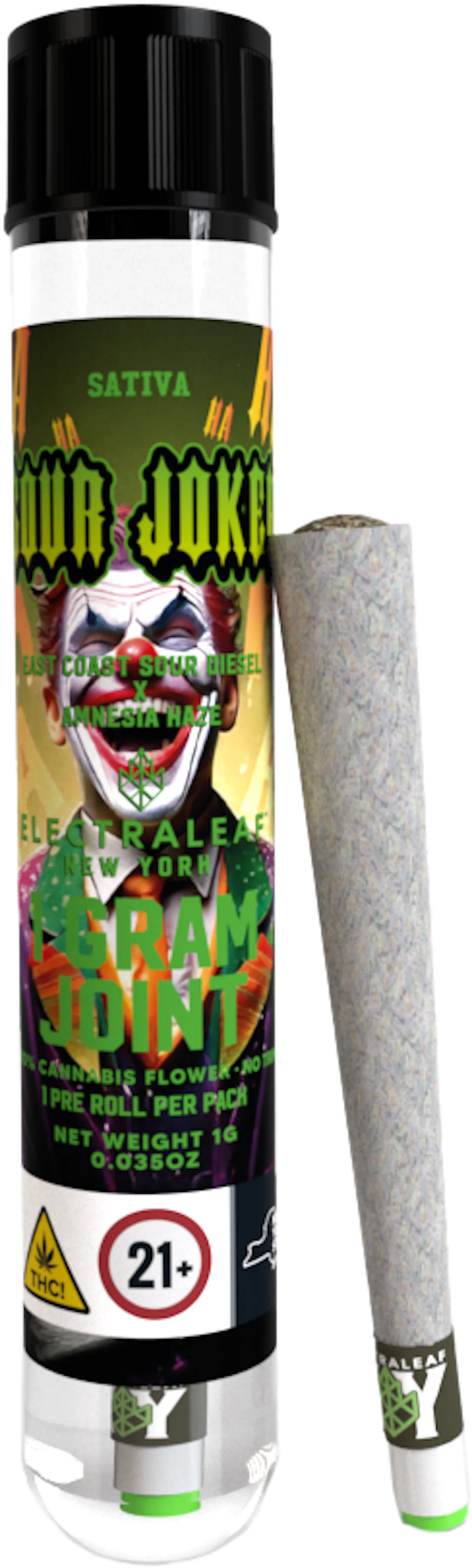 Electraleaf | Preroll | 1g | Sour Joker