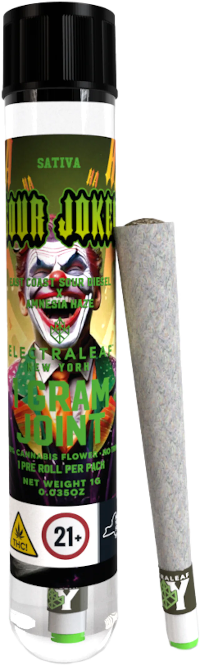 Electraleaf | Preroll | 1g | Sour Joker