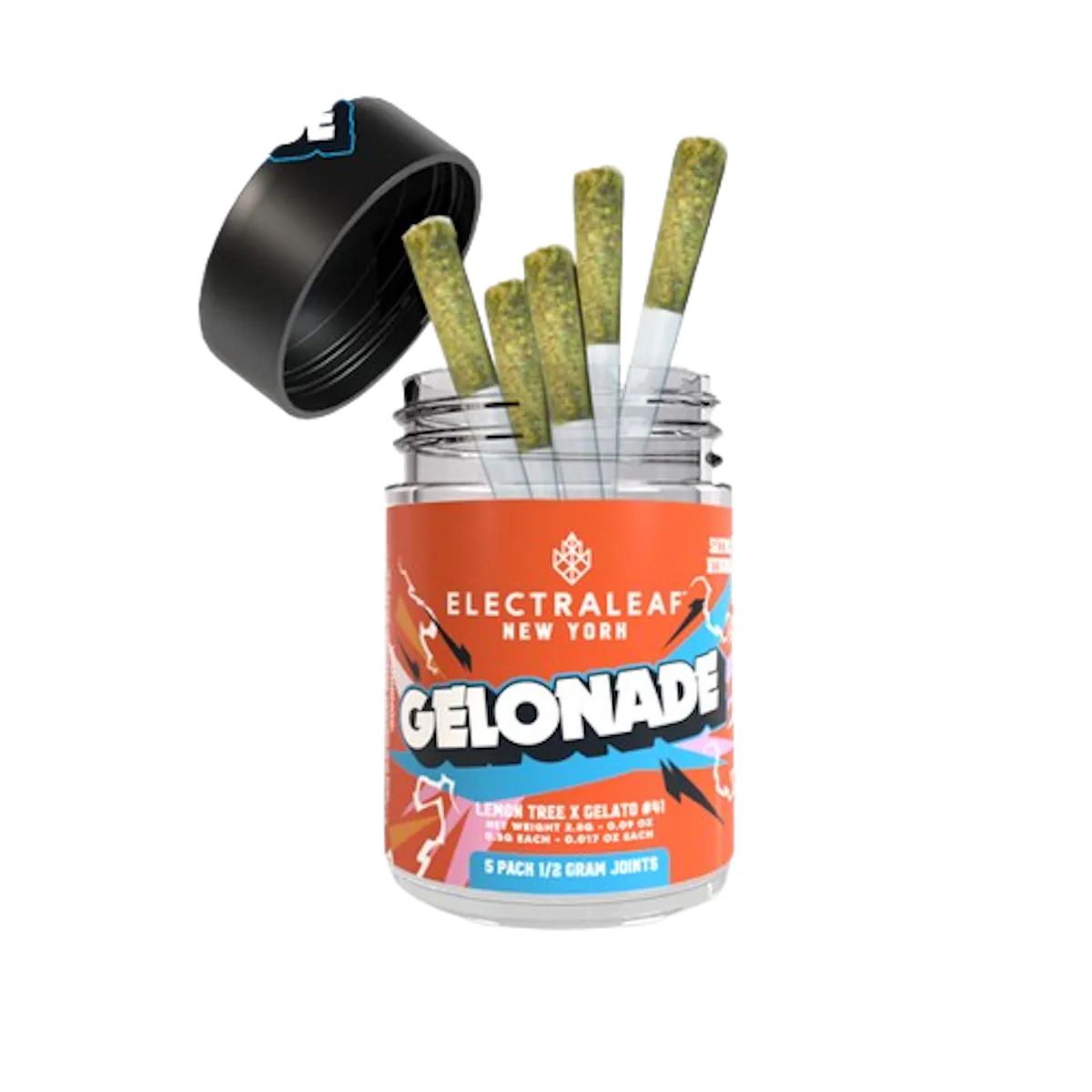 Electraleaf | Preroll | 5pk | 2.5g | Gelonade