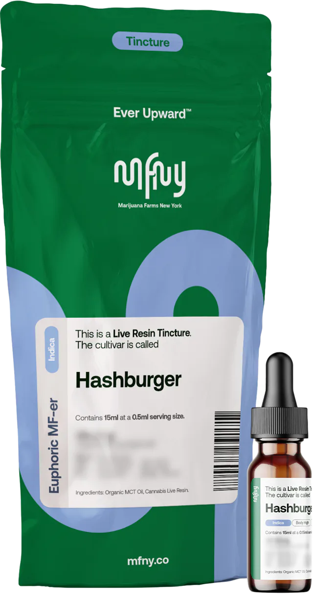 MFNY | Tincture | Live Resin Hash Burger