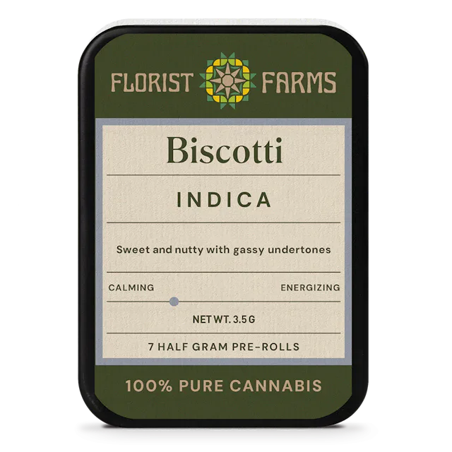 Florist Farms | Preroll | 7pk | 3.5g | Biscotti