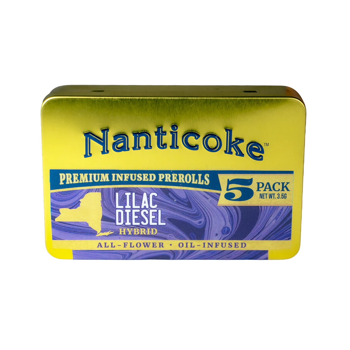 Nanticoke | Preroll | 5pk | 3.5g | Infused Lilac Diesel