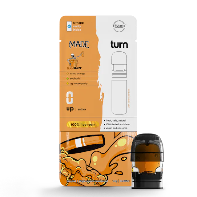 Turn | Vape | 1g Pod | Live Resin Terp Slurp