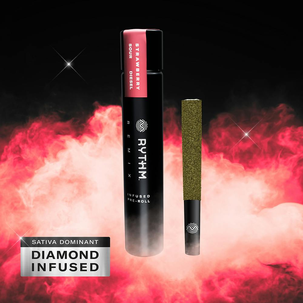 Strawberry Sour Diesel | 1G Infused Pre-Roll | 1pk