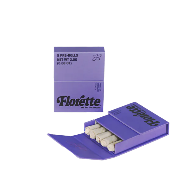 Florette | Preroll | 5pk | 2.5g | Super Lemon Dragon