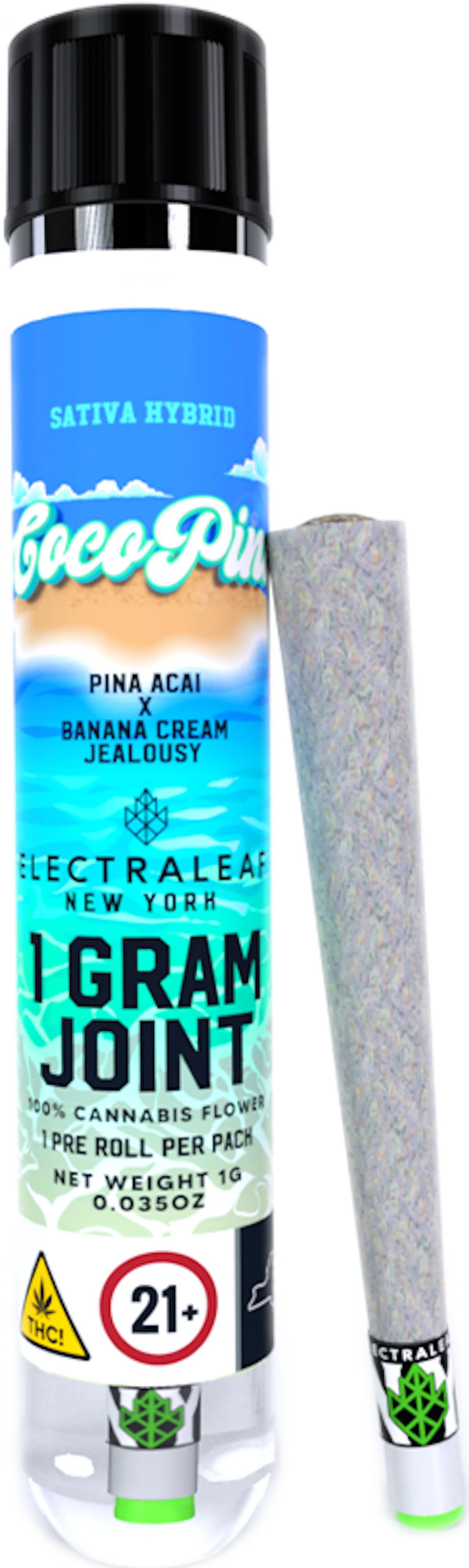 Electraleaf | Preroll | 1g | Coco Pina