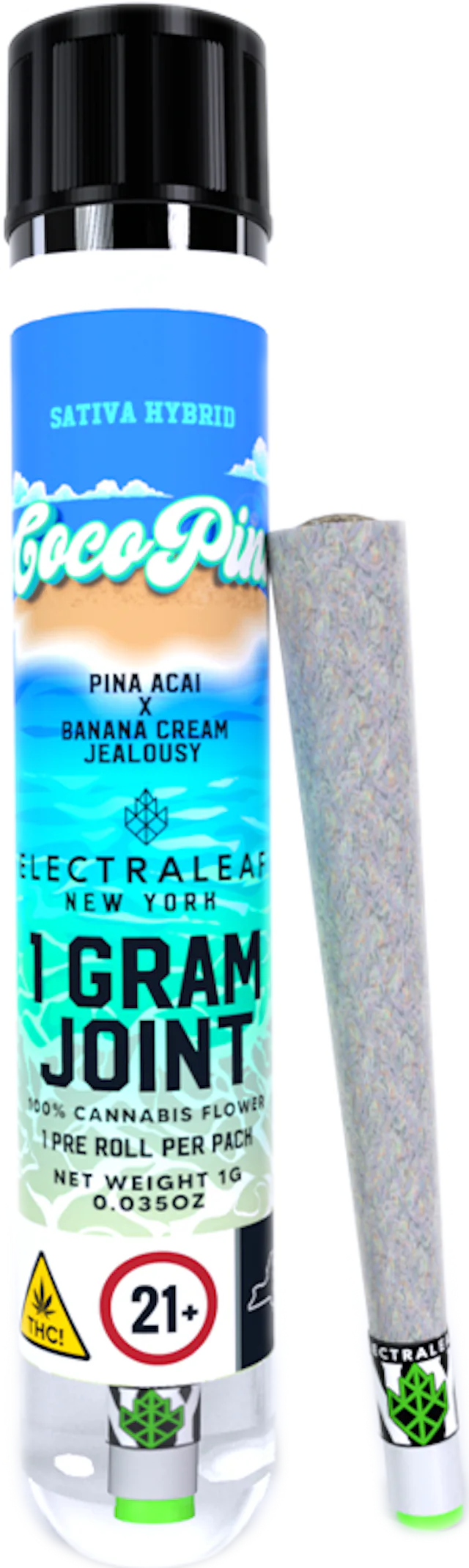 Electraleaf | Preroll | 1g | Coco Pina
