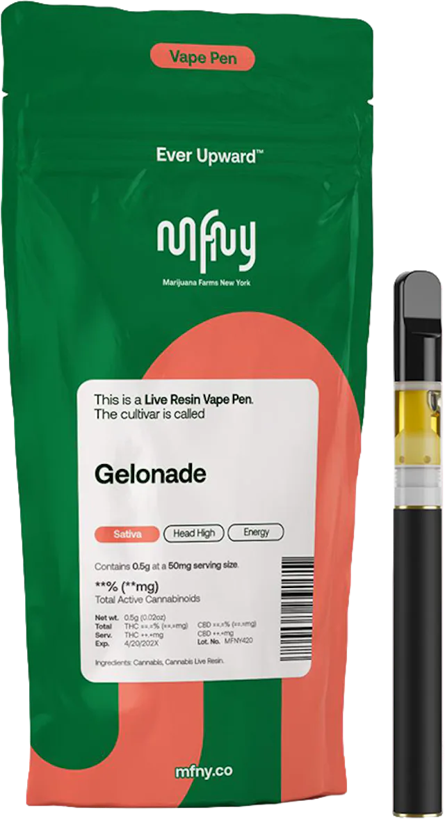MFNY | Vape | .5g AIO | Live Resin Gelonade