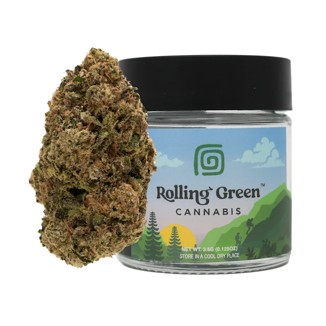 Rolling Green | Flower | Value Jar | 3.5g | Trop Cherry