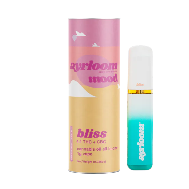 Ayrloom | Vape | 1g AIO | Bliss 4:1 CBC