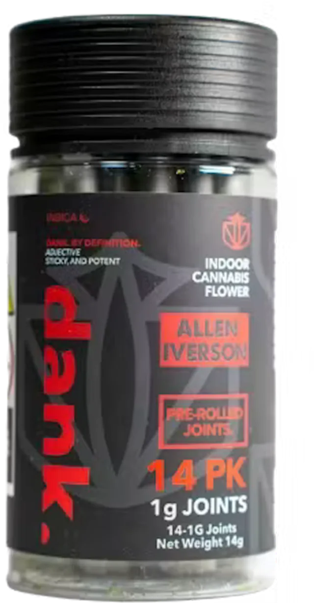 Dank | Preroll | 14pk | 14g | Allen Iverson