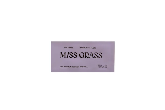 Miss Grass | Preroll | 0.4g | All Times