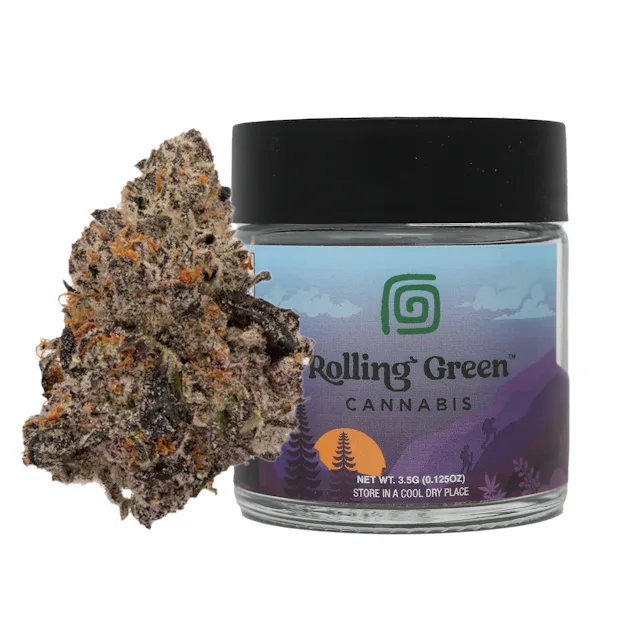 Rolling Green | Flower | Premium Jar | 3.5g | Super Boof