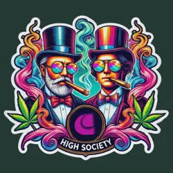 Crops - Flower - High Society - 28.0 g - 1oz in Mount Holly